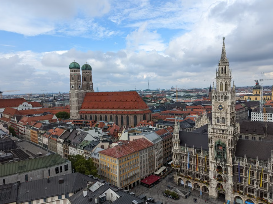 Exhibition stands in Munich