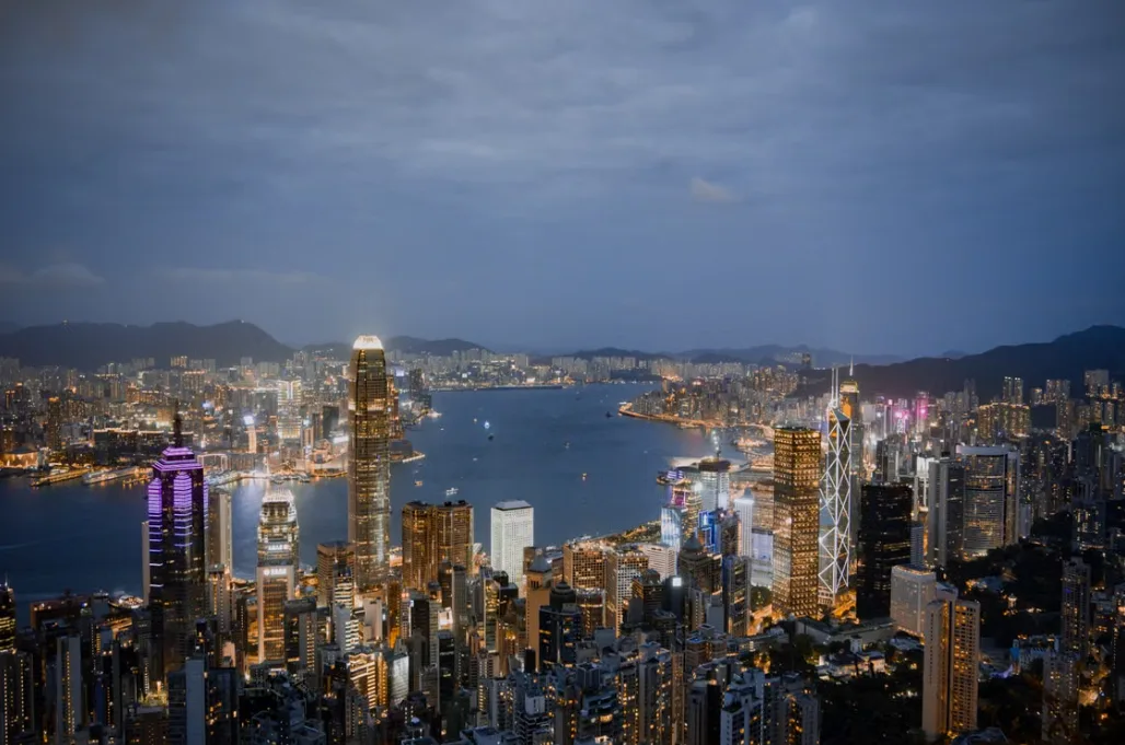 Exhibition stands in Hong Kong