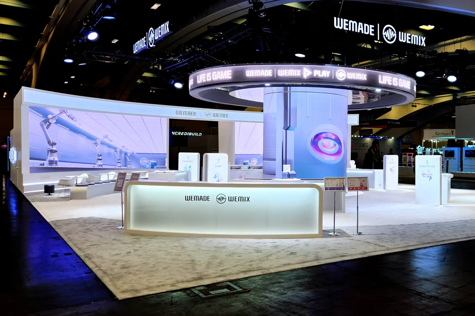 Exhibition Stand in Los Angeles